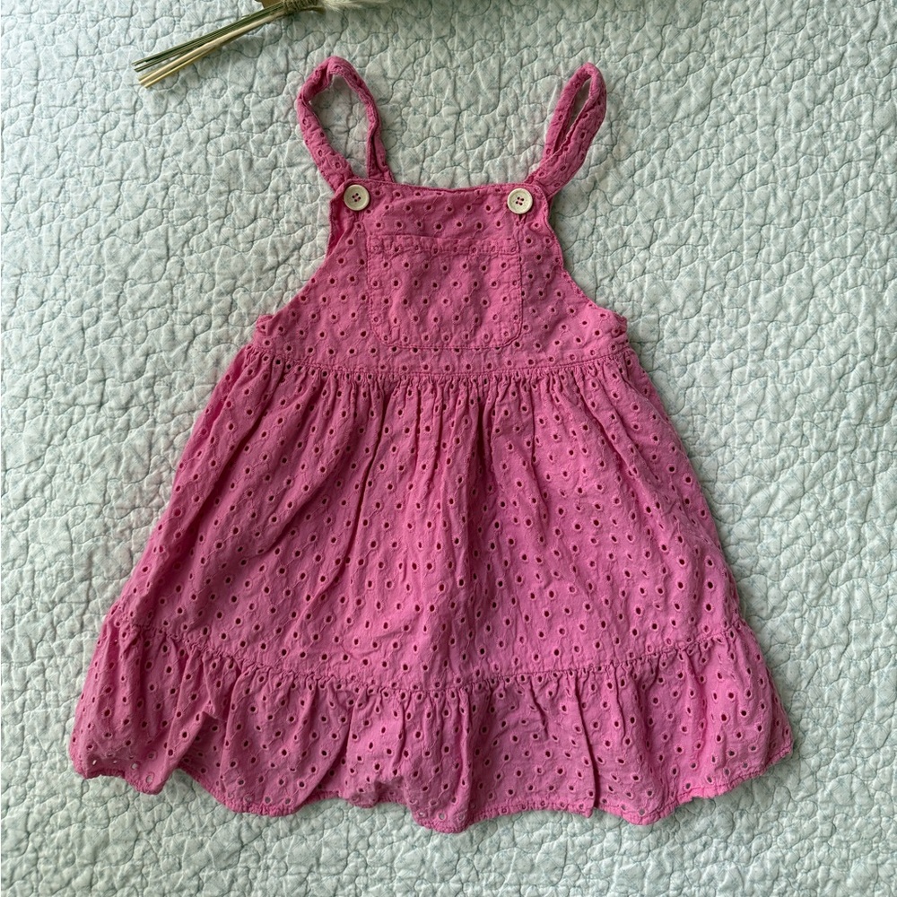 Zara Pink Eyelet Sundress